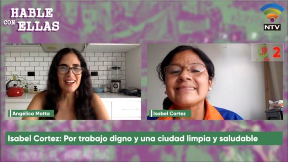 Isabel Cortez: Por trabajo digno y una ciudad limpia y saludable