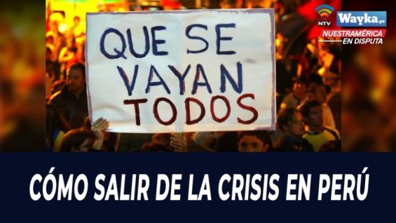 Cómo salir de la crisis en Perú
